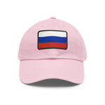 Flag Village Russia Flag Hat Cap with Leather Patch