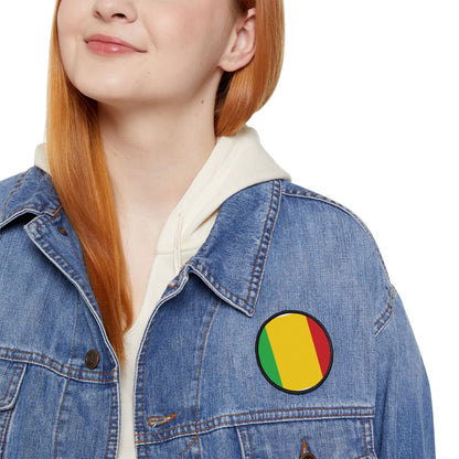 Flag Village Mali Flag Embroidery Iron-On Patches