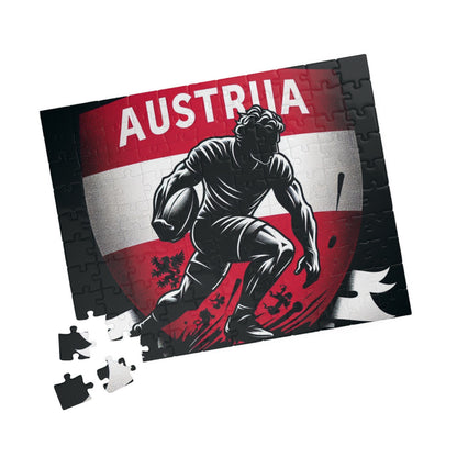 Flag Village Austria Sporting Flag Puzzle (110, 252, 520, 1014-piece) AUT0001