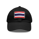 Flag Village Thailand Flag Hat Cap with Leather Patch
