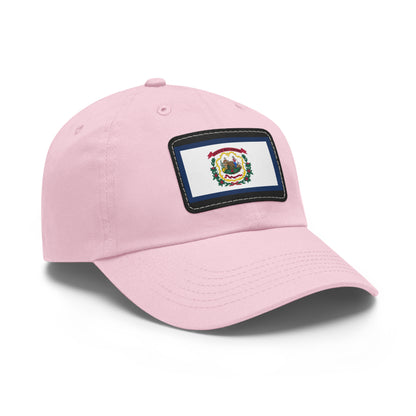 Flag Village USA West Virginia State Flag Hat Cap with Leather Patch