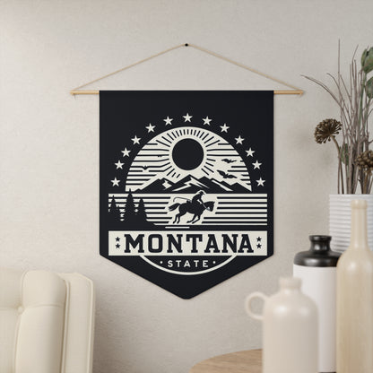 Flag Village Montana State Flag Pennant Sporting Home Wall decoration MT0001