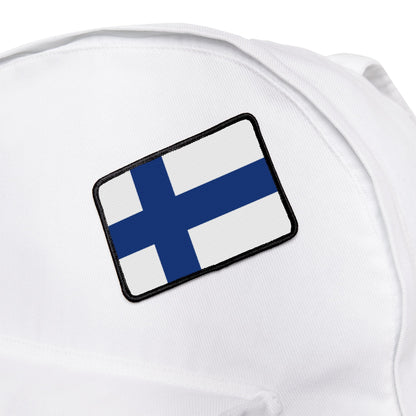 Flag Village Finland Flag Embroidery Iron-On Patches