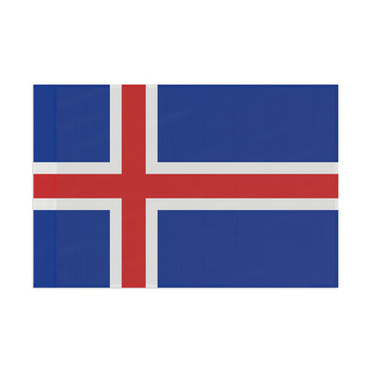 Flag Village Iceland Flag 18" x 12" / 36" x 24" / 60" x 36"