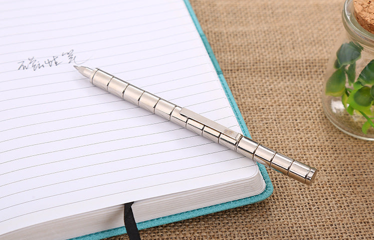 Flag Village Stress Reducer Relief Toys Gift Box funny black golden kits Fidget magnetic polar pen with stylus ball pen
