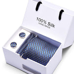 Flag Village Men's gift box 5-piece suit business formal wedding tie
