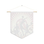 Flag Village Kyrgyzstan National Flag Pennant