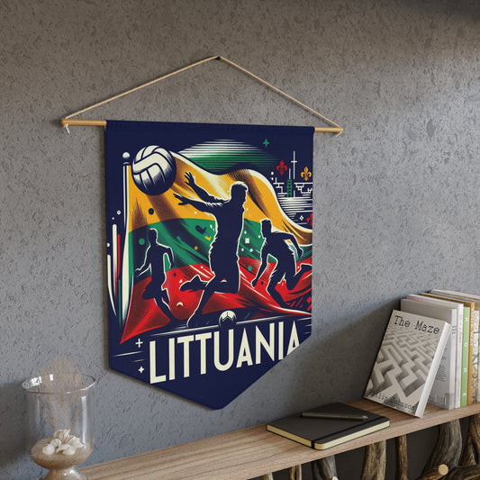 Flag Village Lithuania Flag Pennant Sporting Home Wall decoration LTU0001