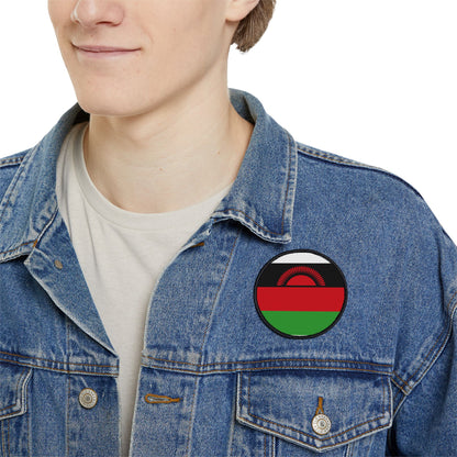 Flag Village Malawi Flag Embroidery Iron-On Patches