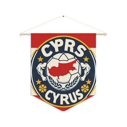 Flag Village Cyprus Flag Pennant Sporting Home Wall decoration CYP0001