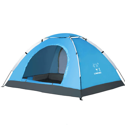 Flag Village Single-layer tent camping outdoor camping beach