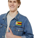 Flag Village Zimbabwe Flag Embroidery Iron-On Patches