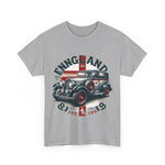Flag Village UK Vintage Car Flag T-SHIRT Heavy Cotton Tee UK0016