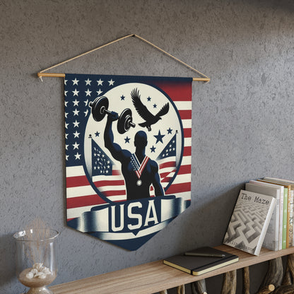 Flag Village United Stetes Flag Pennant Sporting Home Wall decoration USA0002