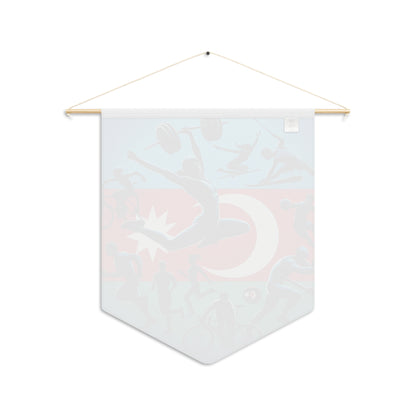 Flag Village Azerbaijan Flag Pennant Sporting Home Wall decoration AZE0001