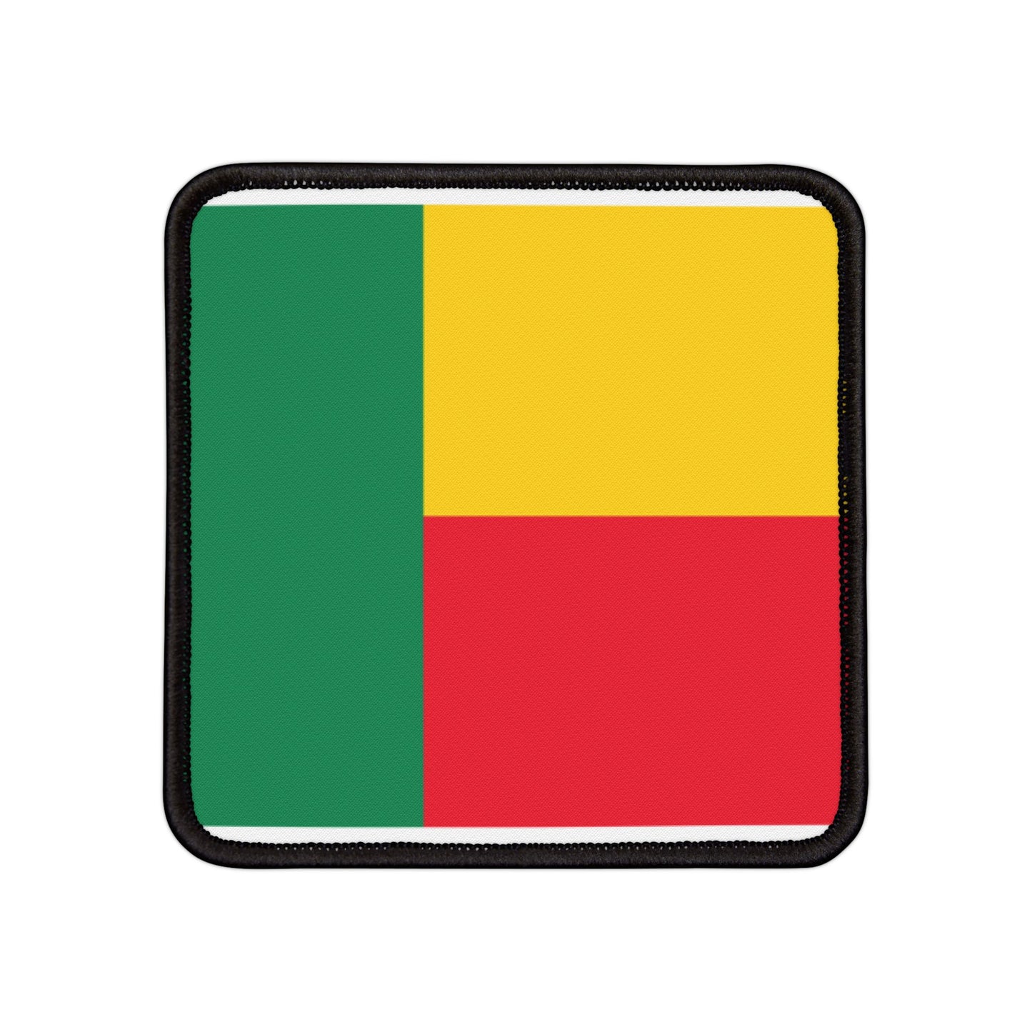 Flag Village Benin Flag Embroidery Iron-On Patches