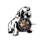 Flag Village Wall Clock Dog Breed Gifts