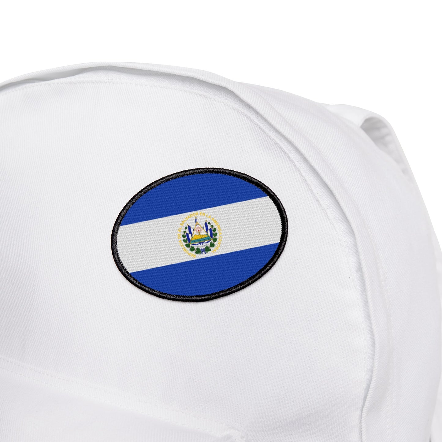 Flag Village El Salvador Flag Embroidery Iron-On Patches