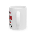 Flag Village Georgia Sporting Flag Ceramic Coffee Mug 11oz FV-MG0012