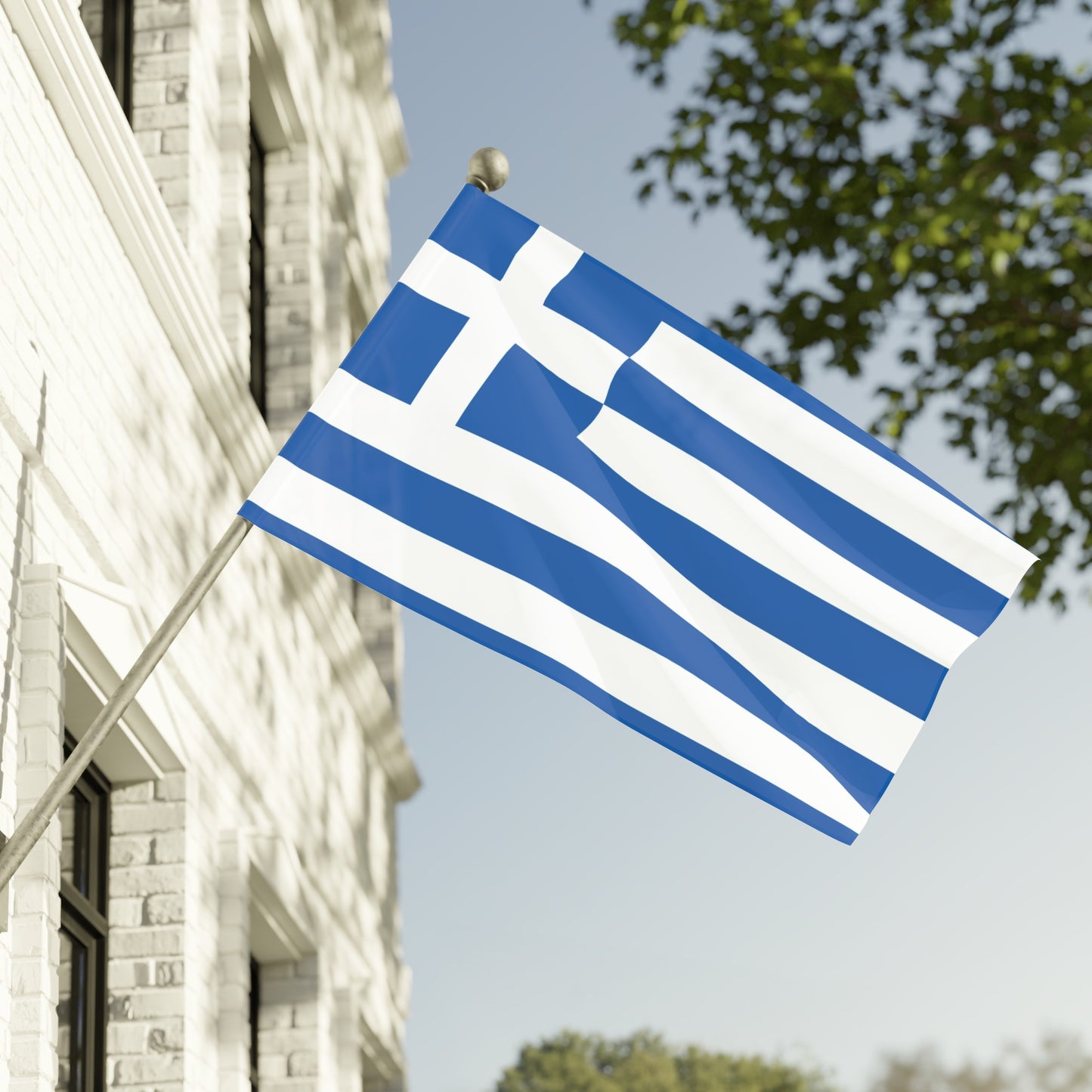 Flag Village Greece Flag 18" x 12" / 36" x 24" / 60" x 36"