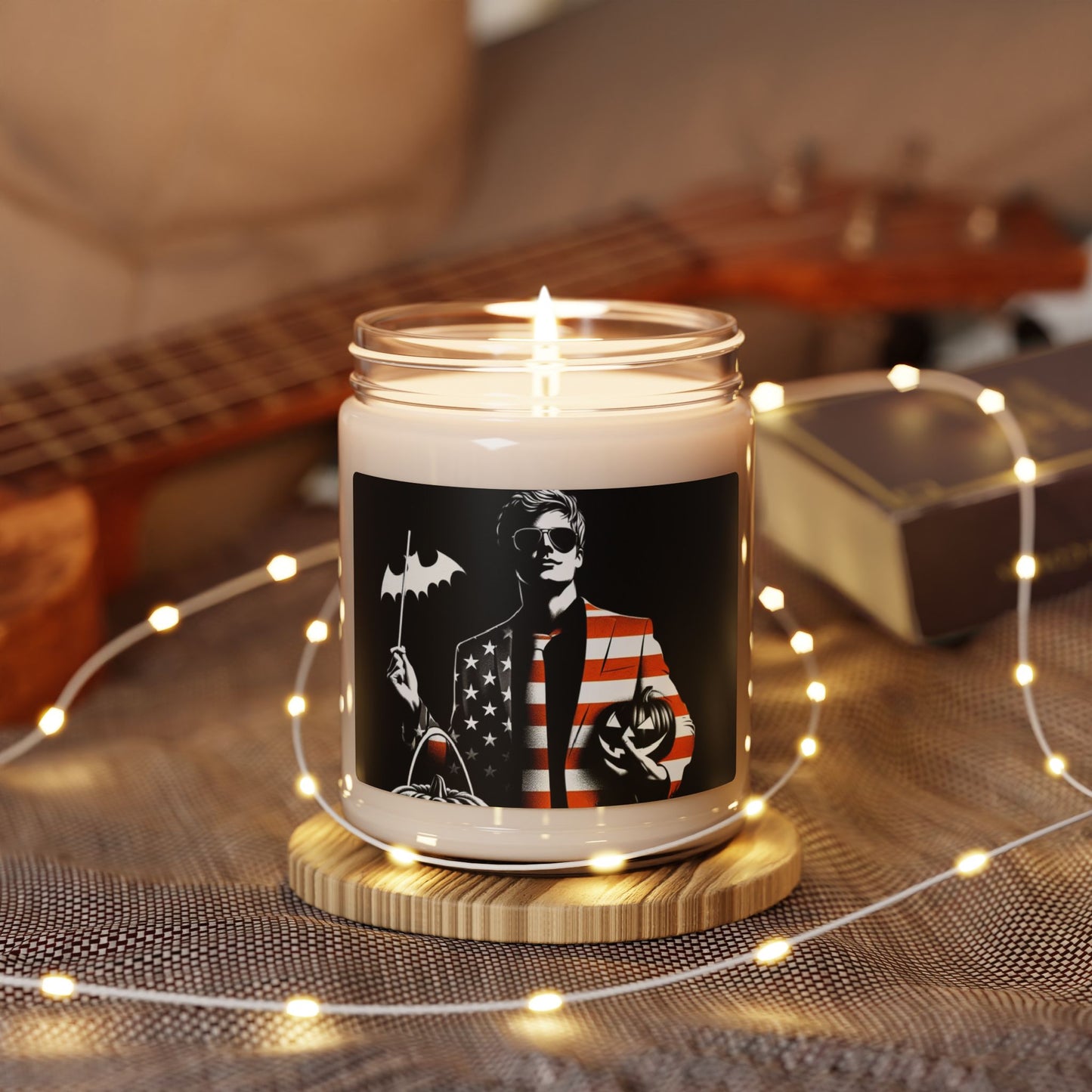 Flag Village Halloween Pretty Witch Scented Soy Candle, 9oz HW0051