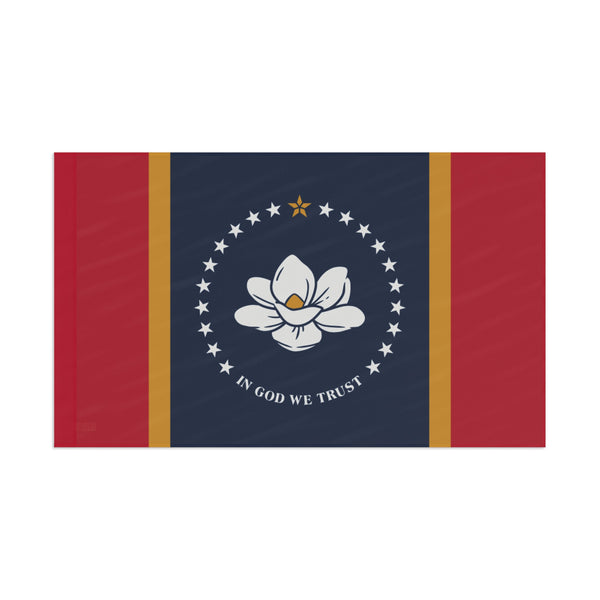 Flag Village USA Mississippi State Flag 18" x 12" / 36" x 24" / 60" x 36"
