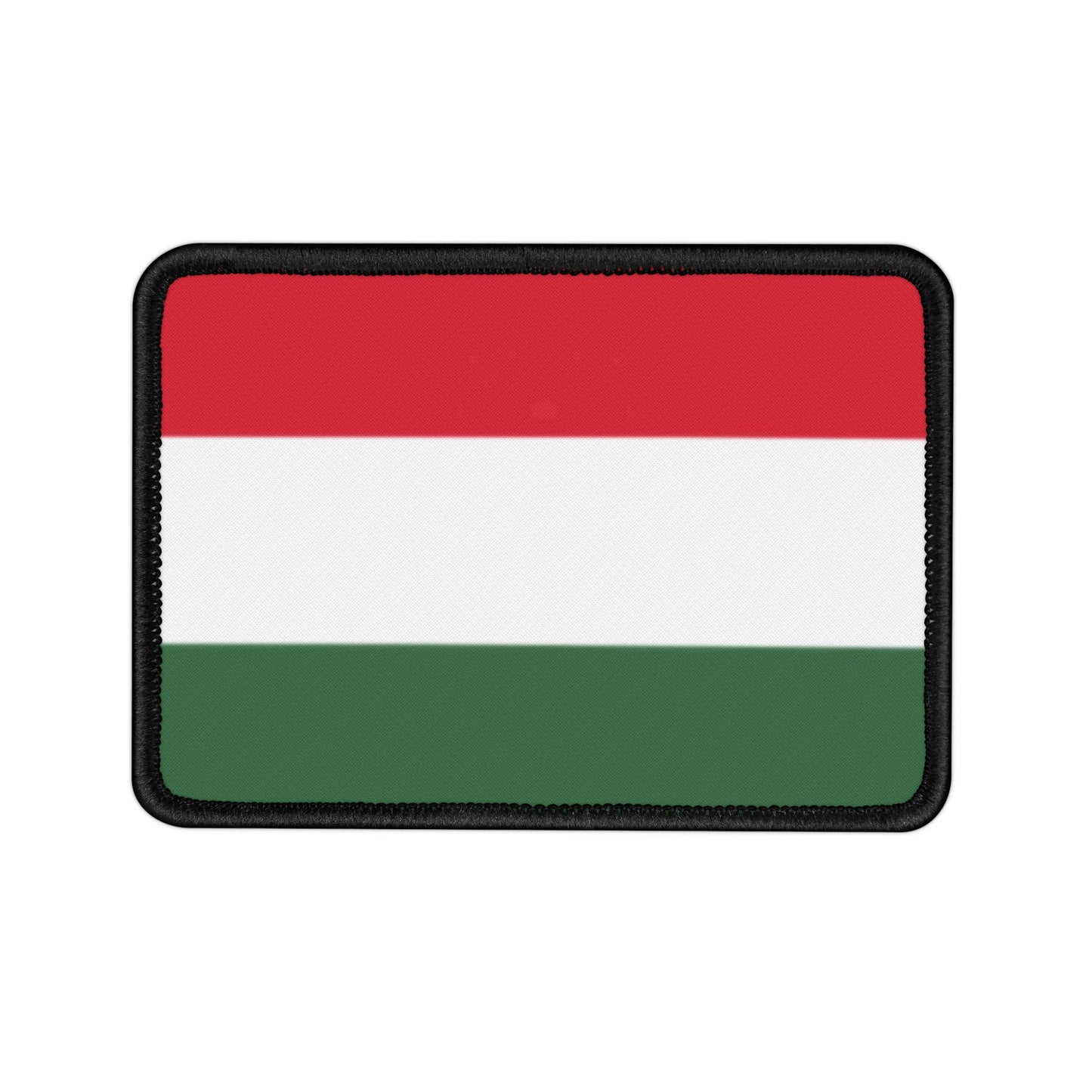 Flag Village Hungary Flag Embroidery Iron-On Patches