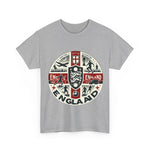 Flag Village England Sporting Flag T-SHIRT Heavy Cotton Tee GBR0006