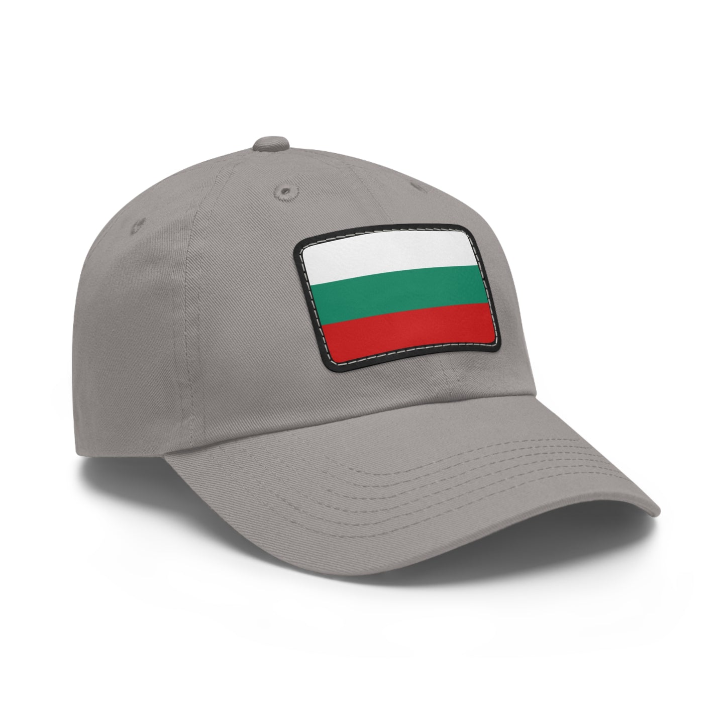 Flag Village Bulgaria Flag Hat Cap with Leather Patch