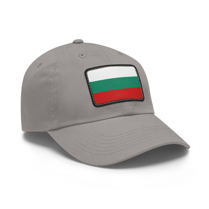 Flag Village Bulgaria Flag Hat Cap with Leather Patch