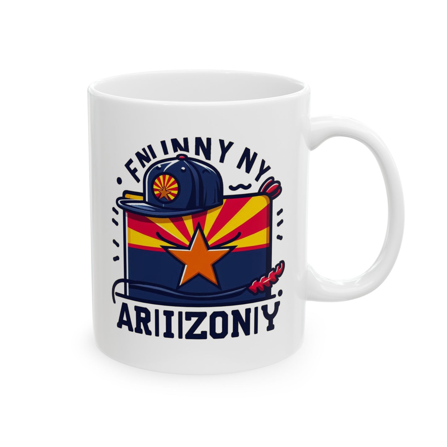 Flag Village USA Arizona State Flag Ceramic Coffee Mug 11oz AZ01