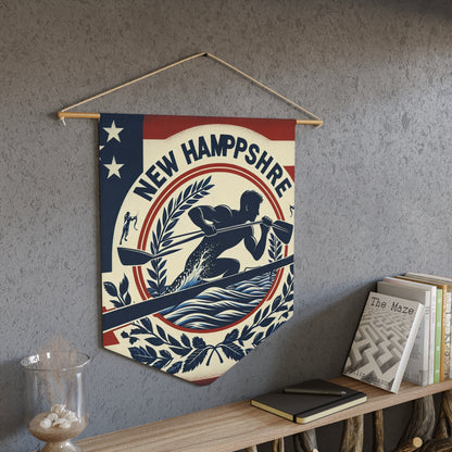 Flag Village New Hampshire State Flag Pennant Sporting Home Wall decoration NH0002