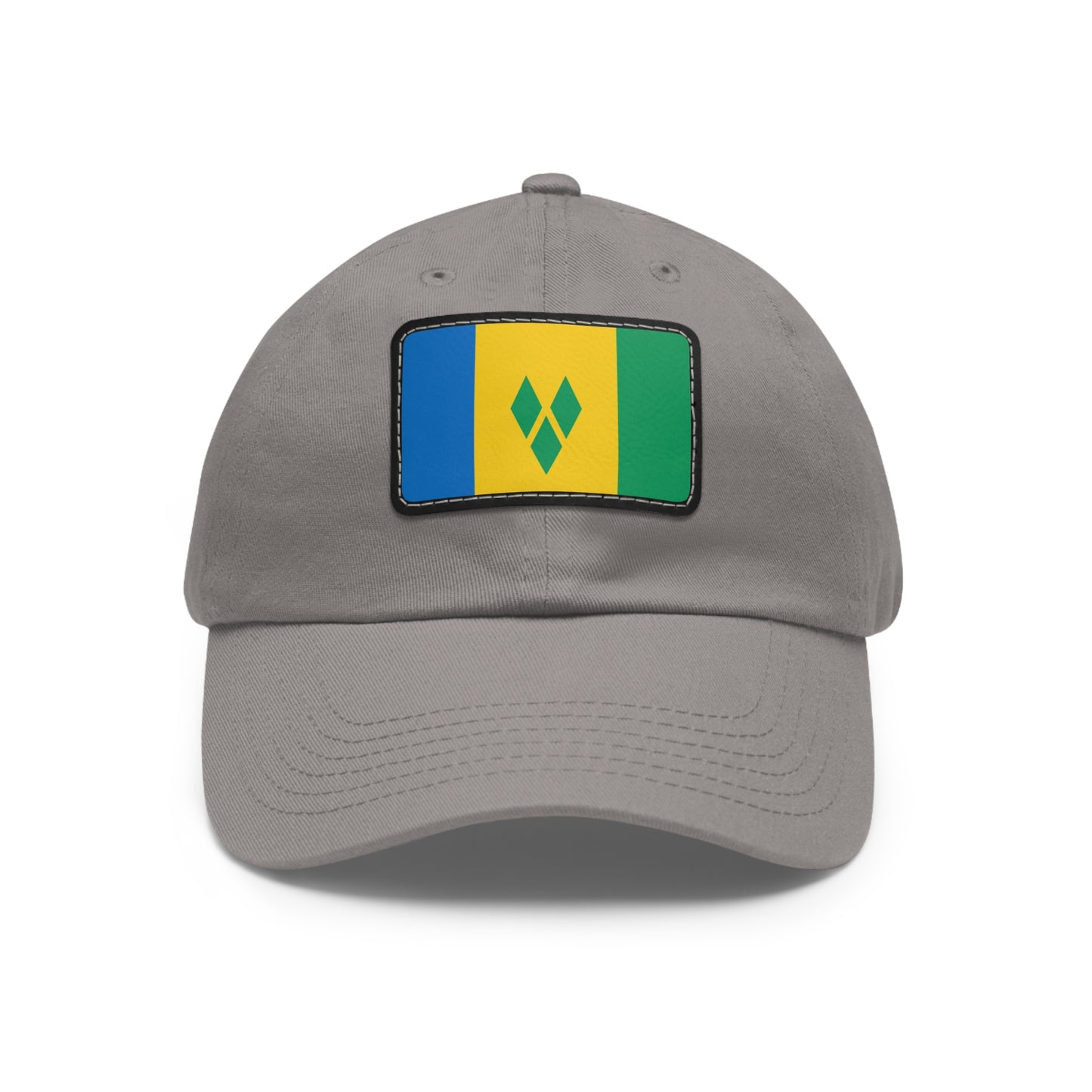 Flag Village Saint Vincent And The Grenadines Flag Hat Cap with Leather Patch
