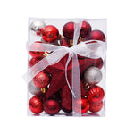 Flag Village Christmas Ball tree top Star Gift Box set