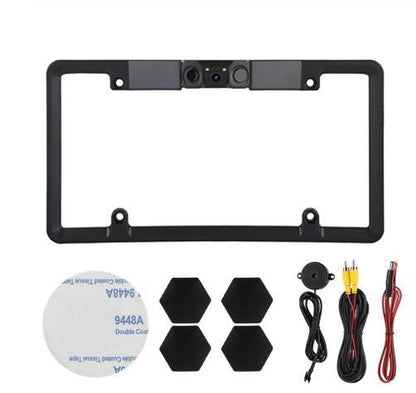 Flag Village Auto Tools Car American Frame Camera