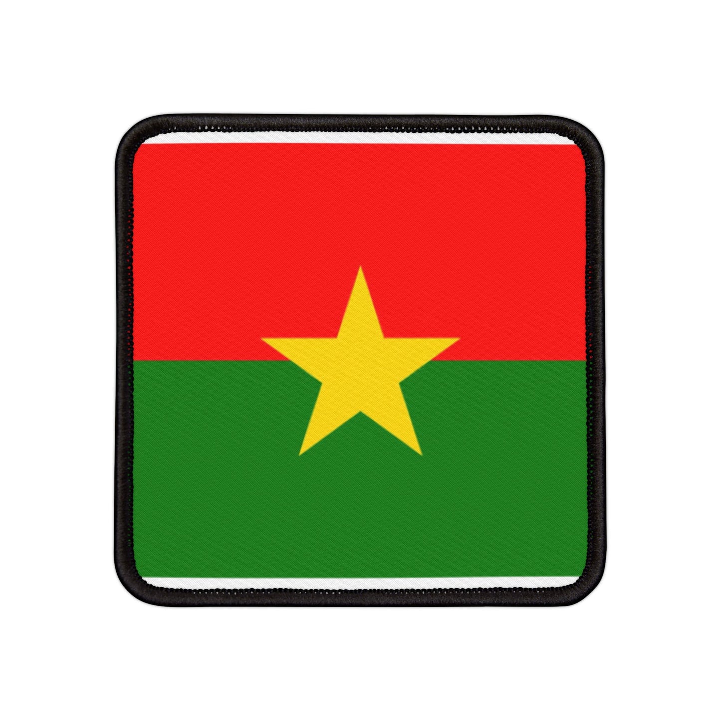 Flag Village Burkina Faso Flag Embroidery Iron-On Patches