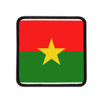 Flag Village Burkina Faso Flag Embroidery Iron-On Patches
