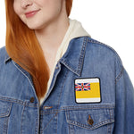 Flag Village Niue Flag Embroidery Iron-On Patches