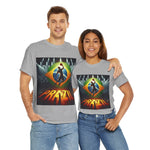 Flag Village Brazil Sporting Flag T-SHIRT Heavy Cotton Tee BRA0004