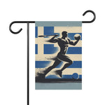 Flag Village Greece National Flag 12'' x 18'' Garden Flag