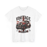 Flag Village UK Vintage Car Flag T-SHIRT Heavy Cotton Tee UK0001