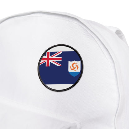 Flag Village Anguilla Flag Embroidery Iron-On Patches