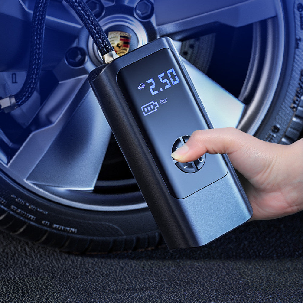 Flag Village Auto Tools Intelligent Digital Display Car Wireless Charging Air