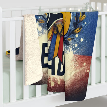 Flag Village Ecuador Sporting Flag Sherpa Fleece Blanket ECU0007