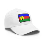 Flag Village New Caledonia Flag Hat Cap with Leather Patch