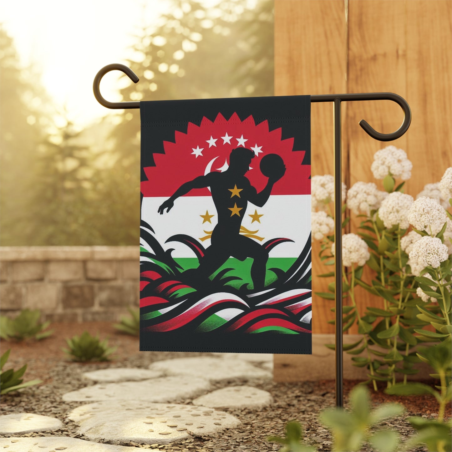 Flag Village Tajikistan Flag Sporting Garden & House Banner TJK0003