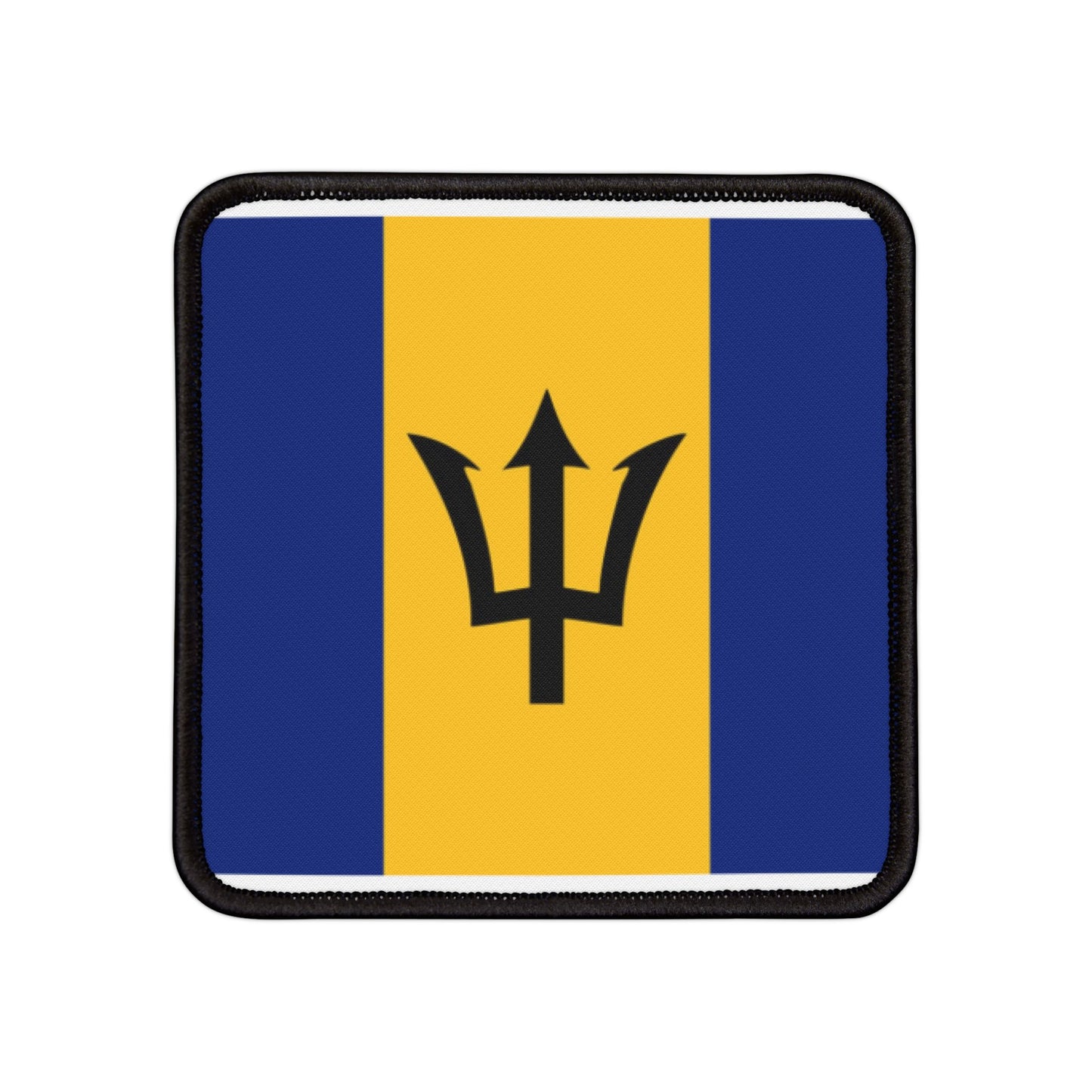 Flag Village Barbados Flag Embroidery Iron-On Patches