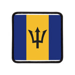 Flag Village Barbados Flag Embroidery Iron-On Patches