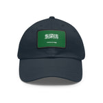 Flag Village Saudi Arabia Flag Hat Cap with Leather Patch