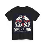 Flag Village England Sporting Flag T-SHIRT Heavy Cotton Tee GBR0002